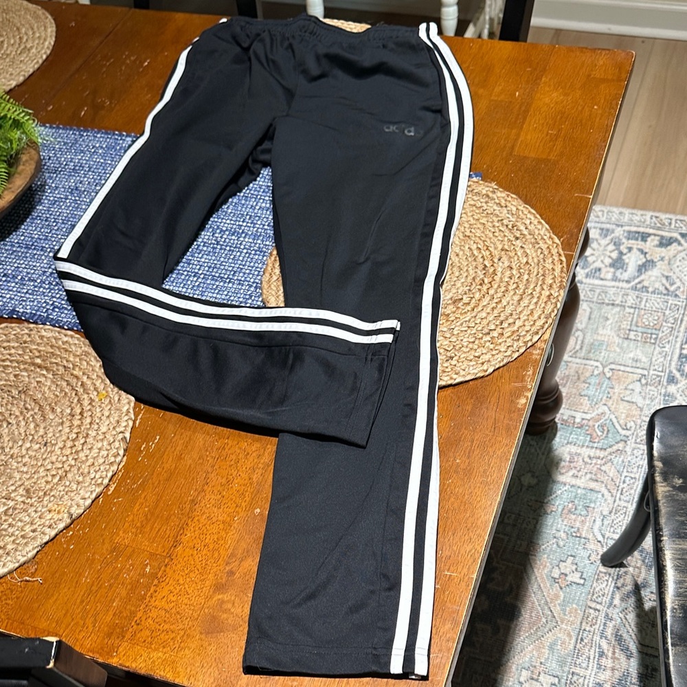 Adidas Black Athletic Pants